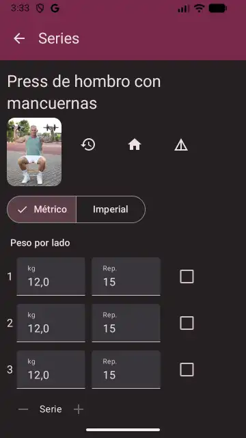Entrenamientos