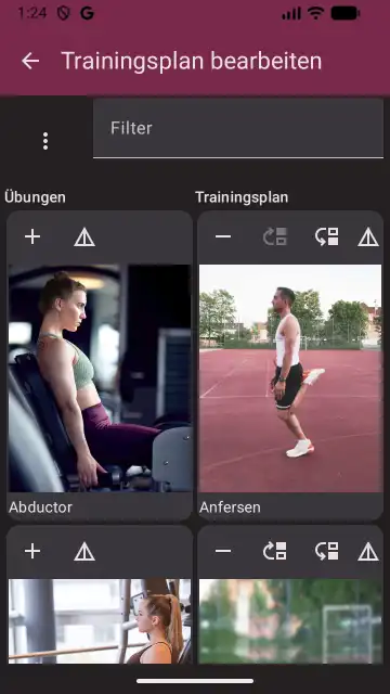 Trainingspläne